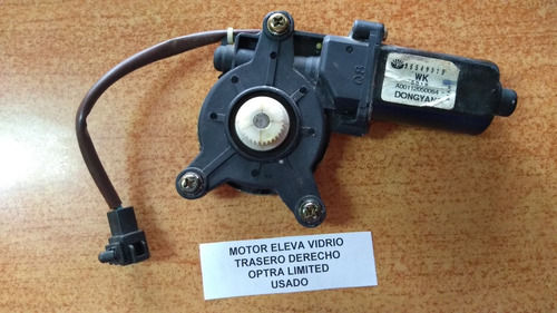 Motor Eleva Vidrio Trasero Derecho Optra Limited Orig Usado 