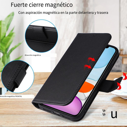 ~# Funda Tipo Cartera De Piel Con Tapa Para Nokia