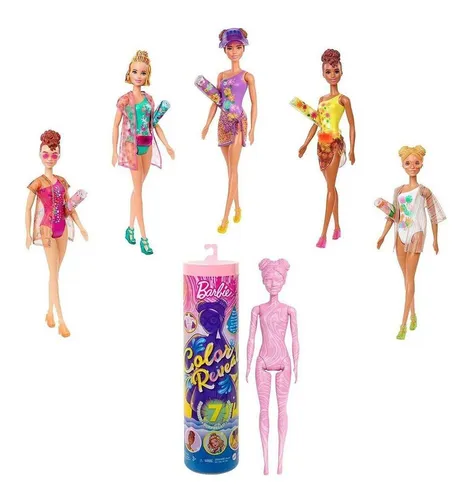 Barbie Color Reveal Sereia MercadoLivre