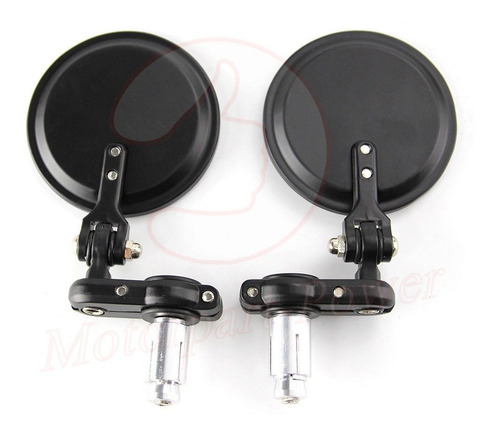 Espejos Retrovisores Para Moto Cafe Racer Bobber Universales