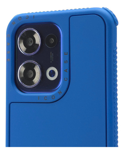 Funda 3 En 1 Para Oppo Reno 13 5g Case Uso Rudo Protector Supreme - Azul Rey Oppo Reno 13 5g