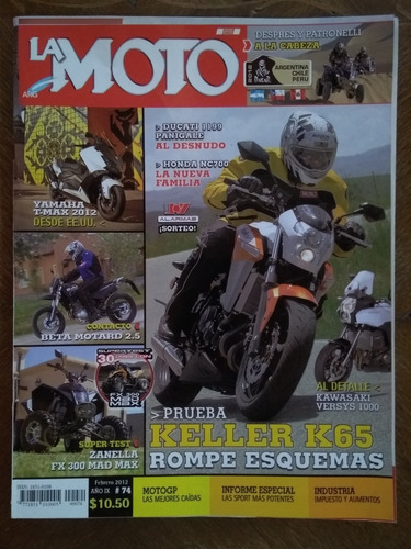 La Moto Nº 74, Febrero De 2012