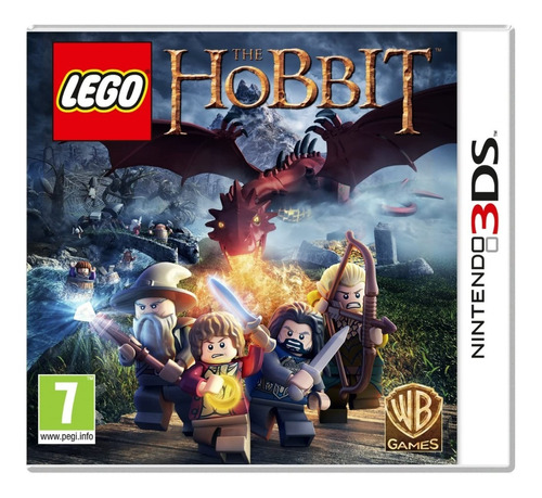 Lego Hobbits - 3ds - Sem Capa - Seminovo!