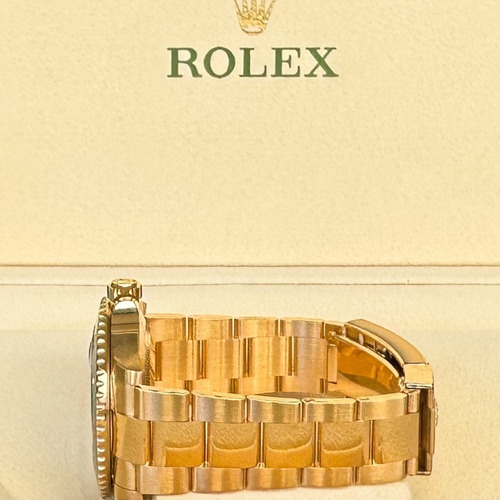 Rolex Submariner 41 Full Gold ,most.preto ,mod.novo Completo Dourado Preto Preto