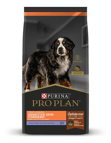 Pro Plan Perro Sensitive Skin Cordero Con Optiderma 15kg