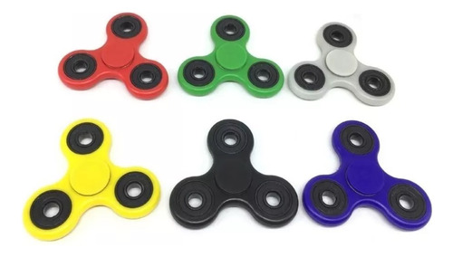 Fidget Spinner Pack X10 Unidades Con Rodamientos En Puntas