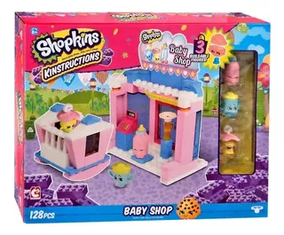 Shopkins Armables Tipo Lego Guarderia O Florería A Elegir