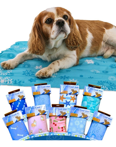 Mantas Pet Cool Mat Refrescantes Para Mascotas 90x50