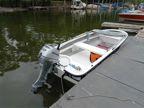 Imagen 16 de 21 de Bote Lancha Open Tracker Tozoli 430 Matrizado Honda 20 Hp