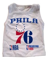 Comprar Musculosa Bebe Puro Algodon Nba Philadelphia 76ers