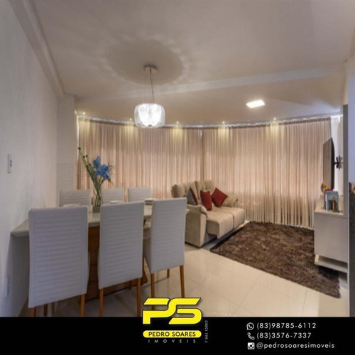 Apartamento Com 2 Dormitórios À Venda, 76 M² Por R$ 480.000 - Estados - João Pessoa/pb - Ap3253