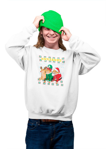 Sudadera Suéter Navidad Cheems Unisex Niño/adulto