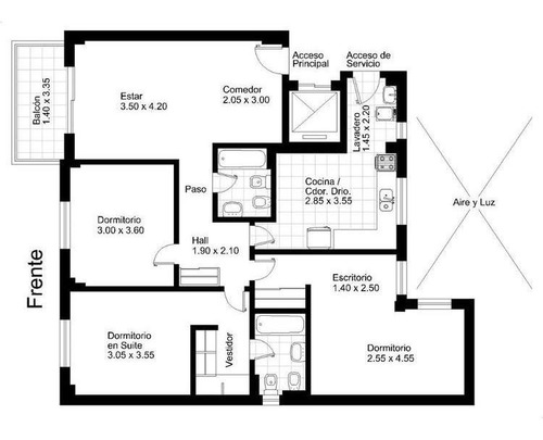 Imagen 27 de 27 de Departamento 4 Ambientes Con Amenities Y Seguridad Almagro