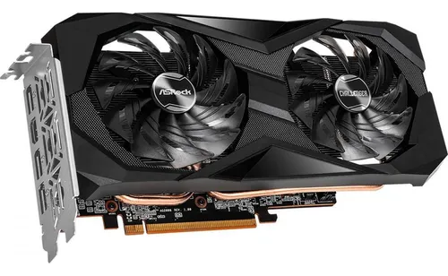 Placa De Vídeo Asrock Radeon Rx 7600 Challenger Oc 8gb Gddr6 Placa De Vídeo Asrock Radeon Rx 7600 Challenger Oc 8gb Gddr6