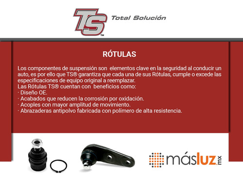 Set 2 Rotulas Del Inf Mercedes-benz Ml430 98-01 Ts