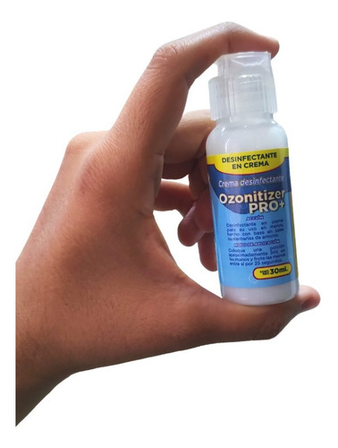 Crema Antibacterial Sanitizante Desinfectante 30 Ml 10pzas