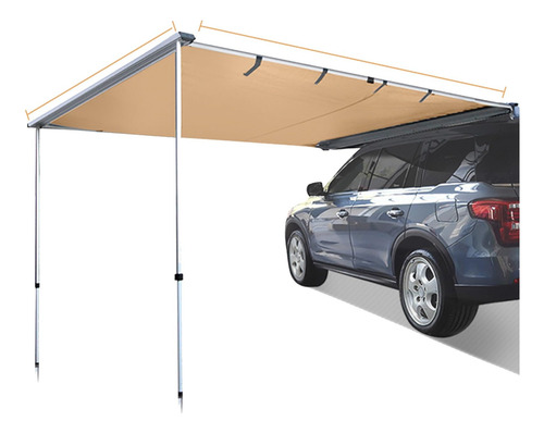 Toldo Retráctil Extraíble Para Vehículos