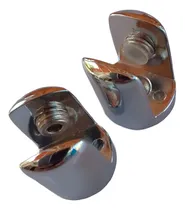 Comprar Soporte Pin Para Repisas De Vidrio  Hasta 9mm (2 Pares)