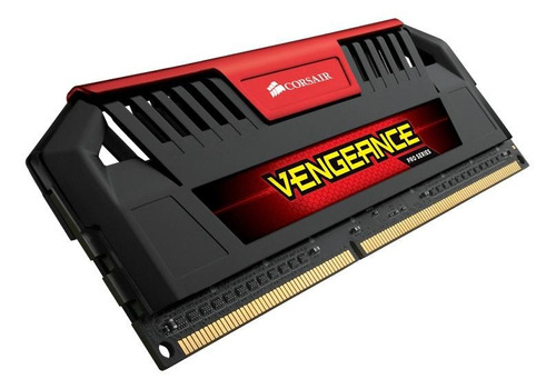 Memória RAM Vengeance Pro color vermelho  16GB 2 Corsair CMY16GX3M2A1600C9