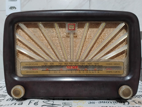 Rádio Semp Mod Ac 12 Funcionando Raridade Aceito Oferta! (Usado)