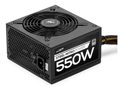 Fuente Pc Gamer 550w Reales 80 Plus Spd-550 