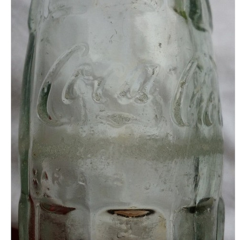 Garrafa Antiga Coca-cola - Alto Relevo 1977 - 290 Ml -d X31 (Usado)