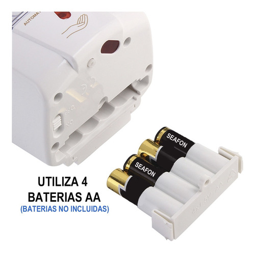 Imagen 3 de 10 de Dispensador Automatico Despachador Gel Antibacterial Jabon