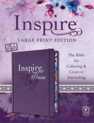 Nlt Inspire Praise Bible Large Print, De Tyndale. Editorial Tyndale House Publishers En Inglés