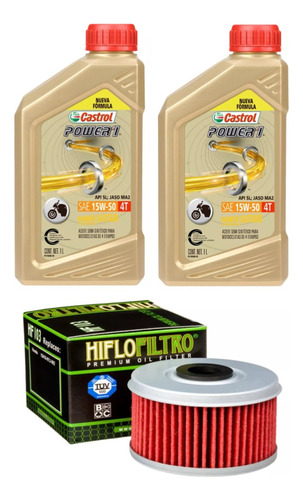 Kit Service Honda Cbr 300 17/20 Power 1 Aceite Filtro** Fas