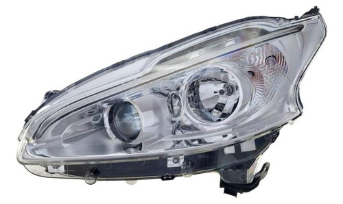 Semioptica Peugeot 208 Izquierda Con Led Original