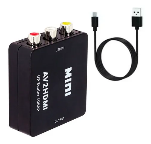 Descarga transmitir búnker Convertidor Av A Hdmi | MercadoLibre 📦