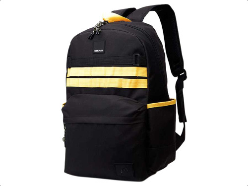 Mochila Portanotebook Tablet División Negro Hombre Mujer Lts