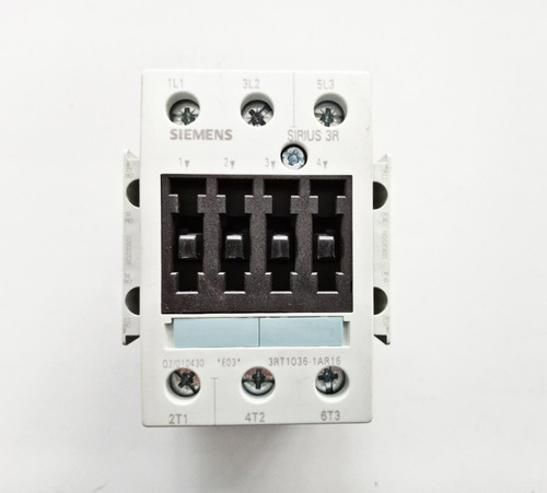 Contactor Tripolar Sirius 3rt1036-1ar16 