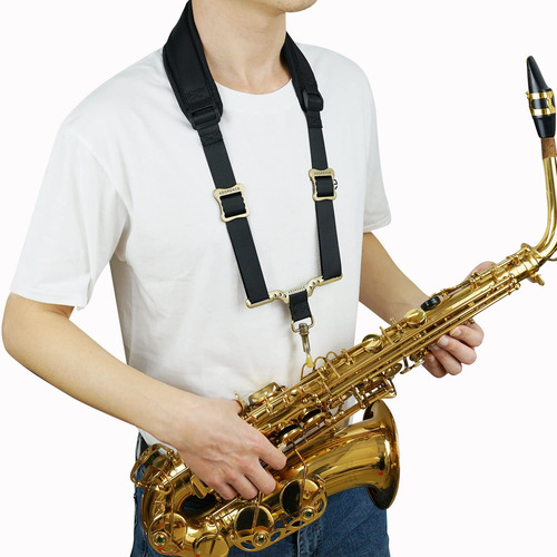 Correa Para El Cuello De Saxofon Con Acolchado Y Resistente