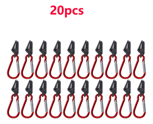 Wa 20 Clips For Lona, Clips Resistentes Al Viento Con