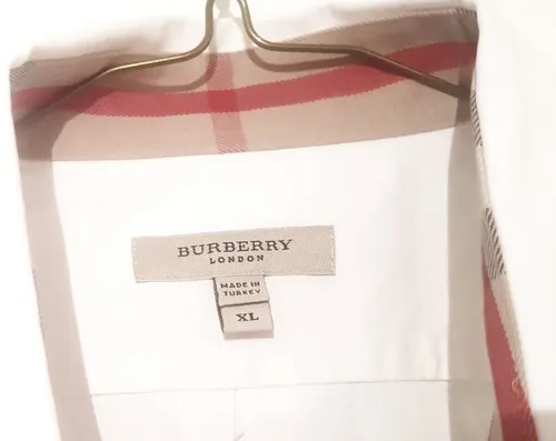 Camisa Burberry. Nueva Sin Etiquetas. Xl. Espectacular Cuotas