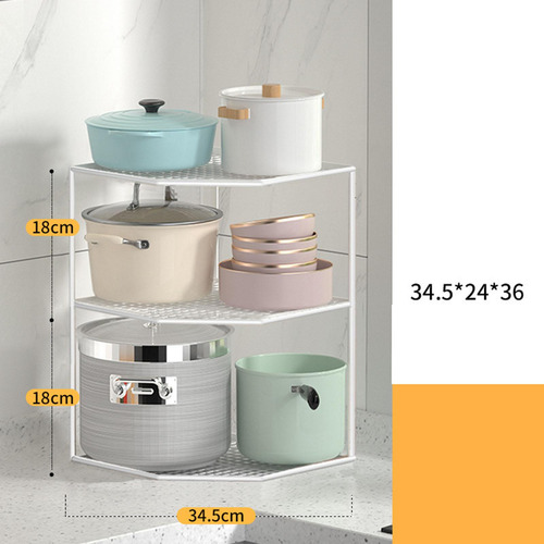 Estante De Almacenamiento De Cocina Estante De 3 Niveles