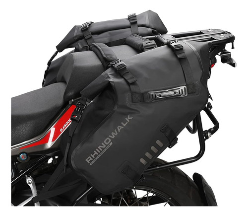 Rhinowalk Motorcycle Saddle Bags Impermeable Anti-vibración 