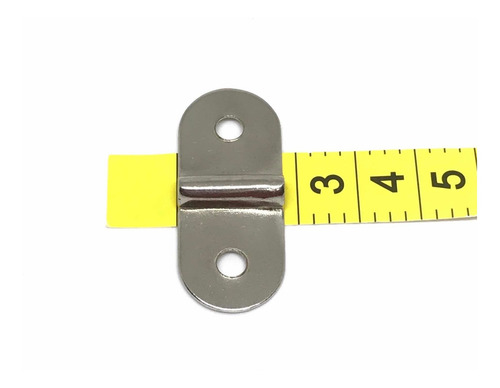 Chapa Para Pretal Chico X 10u. (para P/15 Y 20mm)