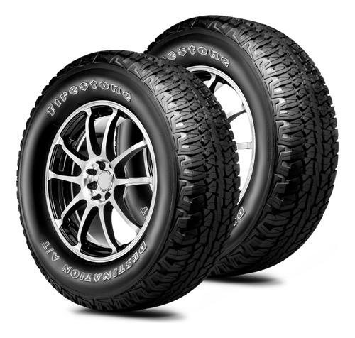 Combo X2 235/75r15 Firestone Destination At 104/101s 6 Pagos