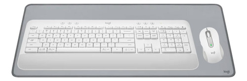 Combo De Oficina Logitech K650, M650,desk Mat Studio Seri Color del mouse Blanco Color del teclado Blanco