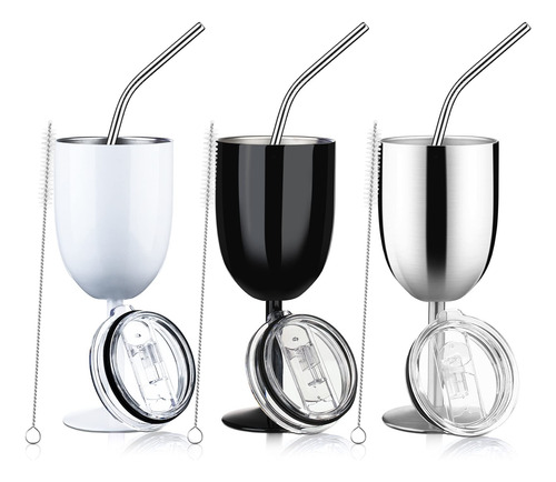 Copas De Vino De Acero Inoxidable Con Tapa Vaso De Vino Con