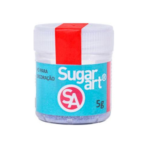 Pó Para Decoração 3g - Vermelho Intenso Sugar Art