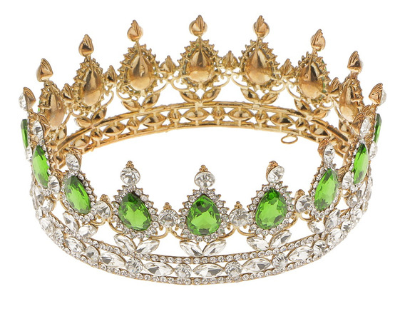 Coronas De Reina De Diamantes De Imitación De Cuentas De Cri 