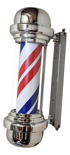 Poste De Barbero Giratorio Luces Led Tiras Luces Nocturnas
