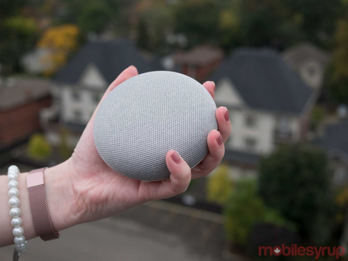 Myriann Bateria Base Portátil + Google Home Mini (2 Cores)