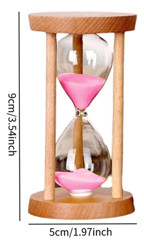 Temporizador De Arena De Reloj De Arena Decoración De Rosa