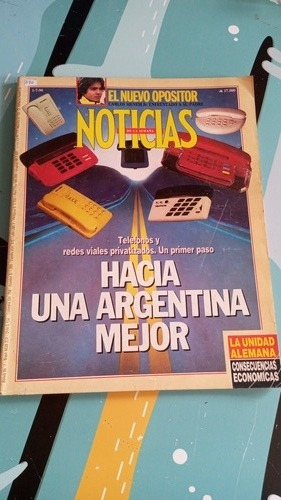 Revista Noticias Duhalde  Julio Bocca Salomón  1 7 1990 N705
