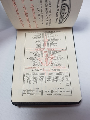 Imagen 6 de 8 de Antiguo Almanaque Bolsillo La Continental Seguros Mag 56942