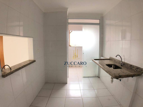 Apartamento Com 3 Dormitórios À Venda, 69 M² Por R$ 320.000,00 - Centro - Guarulhos/sp - Ap14560